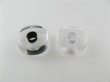 Plastic RO/Spacer Color-hole Beads 2個入り