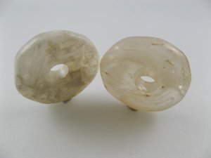 画像2: Plastic Stone-coin Ring Beads 