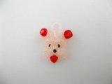 Vintage Scottie-face cabochon