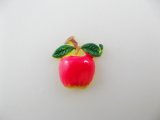 Vintage Plastic Apple cabochon