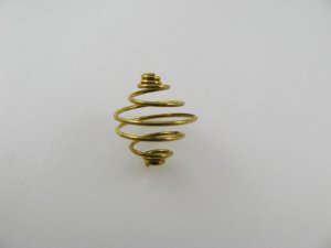 画像3: Brass Wire Beads 2個いり