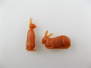 画像3: Plastic Rabbits 1ペア/2個いり