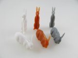Plastic Rabbits 1ペア/2個いり
