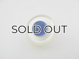 Plastic Blue+Pearlescent Button