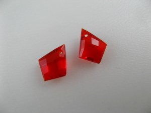 画像5: Vintage Briolette Glass Drop 2個入り