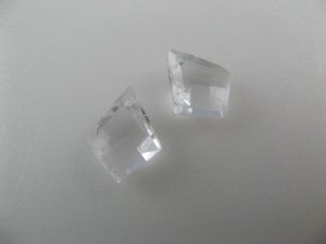 画像6: Vintage Briolette Glass Drop 2個入り