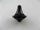 Vintage Plastic Black Top Charm