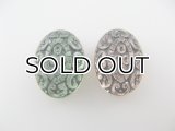 Vintage Glass Arabesque Cabochon