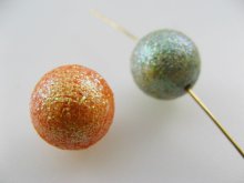 他の写真2: Vintage Plastic Glitter Ball Beads 
