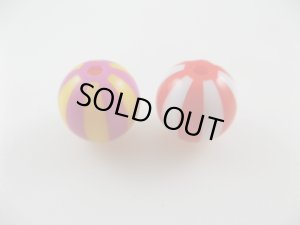 画像1: Plastic Circus Ball Beads