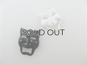 画像2: Vintage Enameled Comedy-Tragedy Set