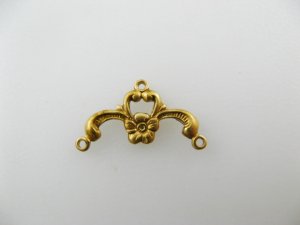 画像1: BRASS 3way Mini Flower Connector