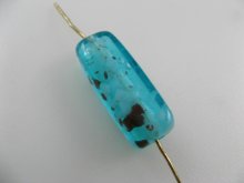 他の写真2: Vintage Clear Ice Confetti Rec-Tube Beads