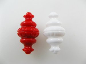 画像1: Vintage Plastic "Oriental Lamp" Beads