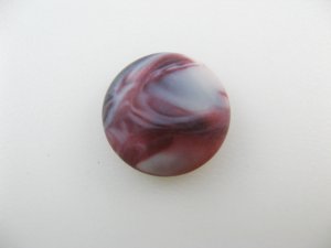 画像1: Vintage Plastic Purple Marbled Cabochon (マット)