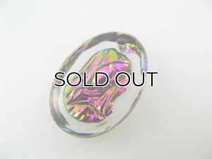 画像2: Vintage Glass Intaglio "Madonna" Oval Pendant (L)