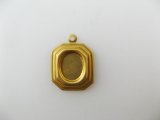 Brass Octagon Stairs Setting 10x8mm