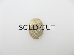 画像1: BRASS Oval Rose 2個いり