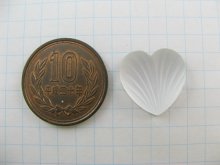 他の写真1: Vintage Mat/Crystal Heart Cabochon