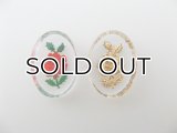 Vintage Plastic Intaglio Rose