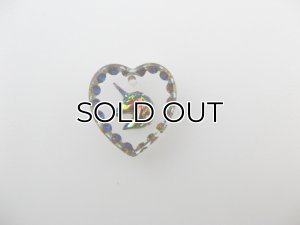 画像1: Unicorn Heart Glass Intaglio Pendant(L)