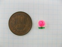 他の写真1: Vintage White+PK Rose Cabochon (mini)