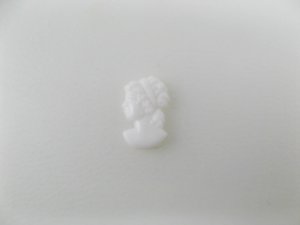 画像1: Vintage Cameo heads 2個入り