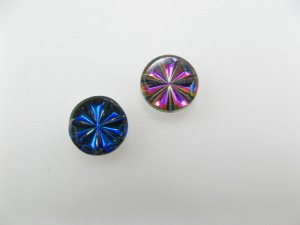 画像1: Glass Helio Reflective Cabochon