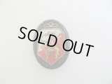 Vintage Glass Crest-Dragon Intaglio Cabochon【25x18】