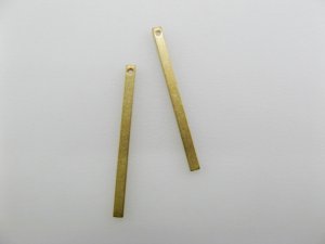 画像1: Brass Bar 30mm 2本入り