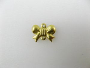 画像1: BRASS Bow Connector 2個入り