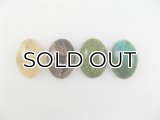 Plastic Marbled Oval Cabochon 25x18mm