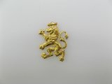 BRASS LION+CROWN