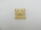 BRASS FILIGREE SQUARE