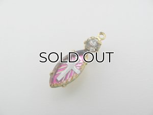画像3: Vintage Vitrail-Cross Charm【Navette+20ss】