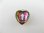画像1: Brass+Cross Heart Glass Intaglio Pendant  (1)