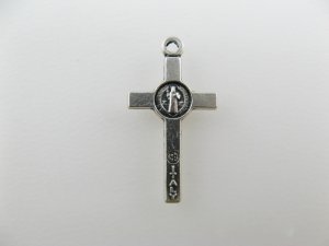 画像2: Silver St Benedict Cross (S)