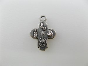 画像2: Four Way Mini Religious Medal 