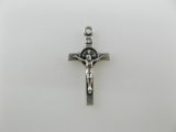 Silver St Benedict Cross (S)