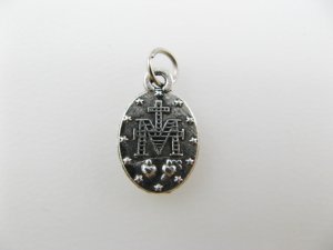 画像2: Silver Lady Miraculous Medal (S)
