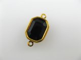 Brass+Lucite Octagon Connector【12x10】