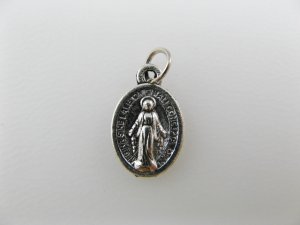画像1: Silver Lady Miraculous Medal (S)