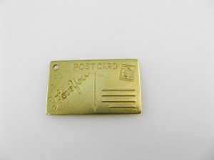画像1: BRASS POSTCARD