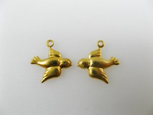 画像1: BRASS MINI BIRD 2個入り