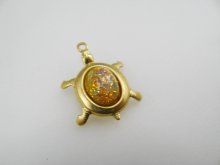 他の写真3: BRASS Turtle Oval Setting 8x6mm