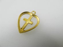 他の写真2: BRASS Heart+Cross (M)