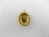 Brass DOT Border Setting 8x6mm