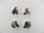 画像1: Vintage Plastic Horse Picture Cabochon  (1)