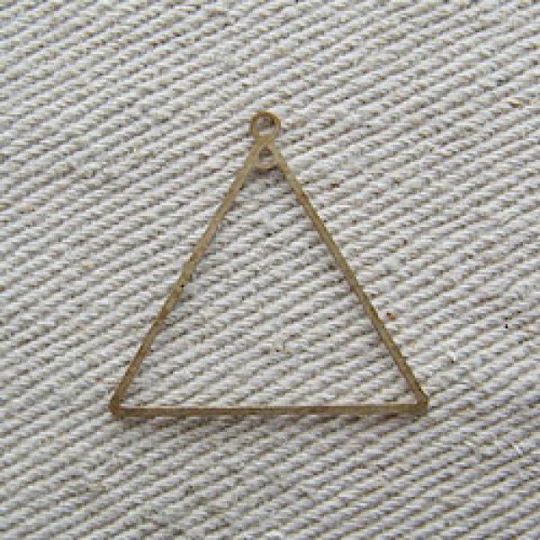 画像1: Triangle FRAME  BRASS PLATE (1)