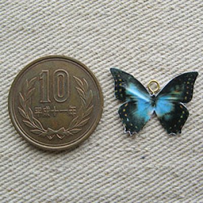 画像1: Decoupage Butterfly/Night Black
